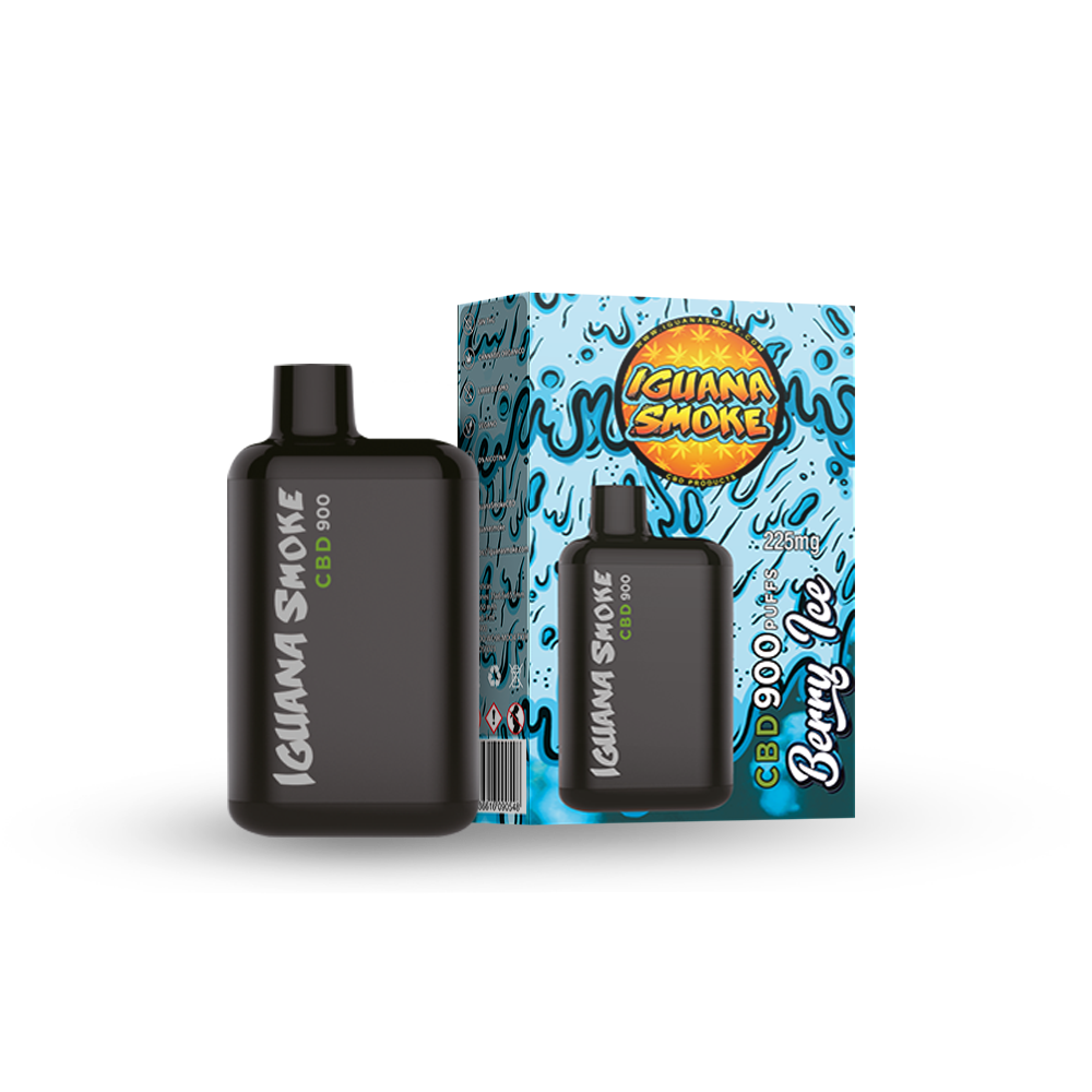 CBD Vape - Iguana Pod Pocket Berry Ice 3ml – Bild 4